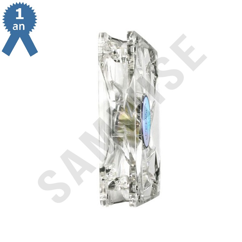 Ventilator DeepCool Xfan 120L transparent led rosu