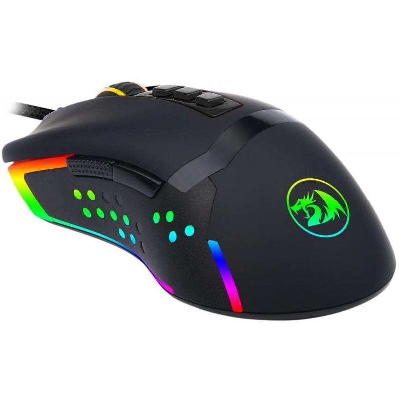 Mouse Gaming Redragon Octopus RGB, 10000 dpi, iluminare led RGB