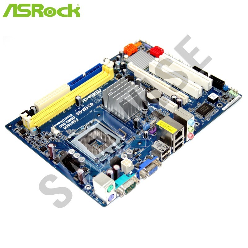 Asrock g31m gs нет изображения