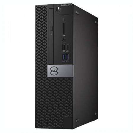 Calculator Refurbished Dell 5050 SFF, Intel Core i5-7500 3.4GHz, 8GB DDR4, 256GB SSD, Windows 10 Home