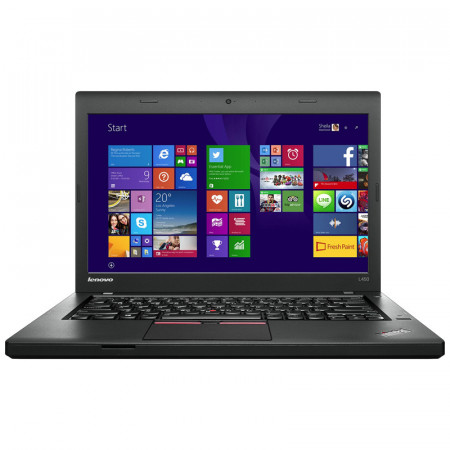 Laptop Lenovo ThinkPad 14" L450, Intel Core I3-5005U 2GHz, 8GB DDR3, 1TB, 1366x768, lipsa baterie