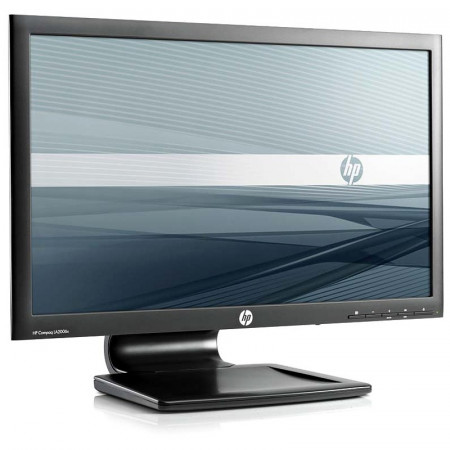 Monitor LED 20" HP Compaq LA2006X, 1600x900, 5ms, DVI, VGA, Cabluri Incluse