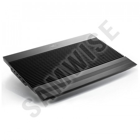 Stand/Cooler Laptop, Notebook DeepCool N8, pentru 17", Black, 4 x USB