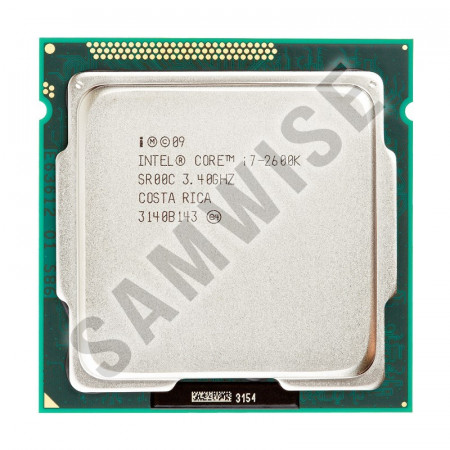 Procesor Intel Core i7 2600K 3.40GHz, up to 3,8 GHz socket 1155, 8MB cache