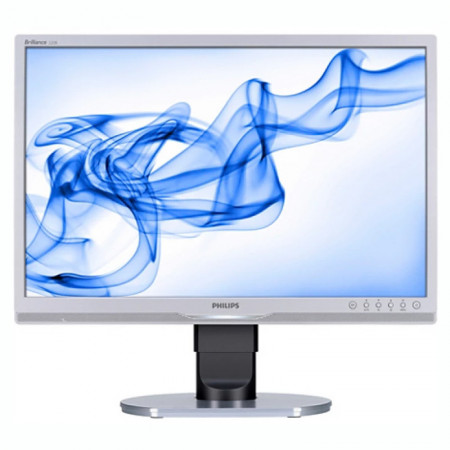 Monitor LCD Philips 24" 240B1, Grad A, 5ms, 1920x1200, DVI, VGA, Cabluri incluse
