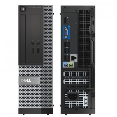 Calculator Dell 3020 SFF, Intel DualCore G3220T 2.6GHz, 4GB DDR3, 250GB, HD Graphics 4000, USB 3.0, DVD-RW