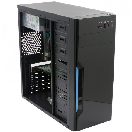Calculator Gaming Inter-Tech B42, Intel Core i3 4160 3.6GHz, Acer H81H3-AD, 8GB DDR3, 250GB, ATI R5 340X 2GB DDR3, DVI, 300W