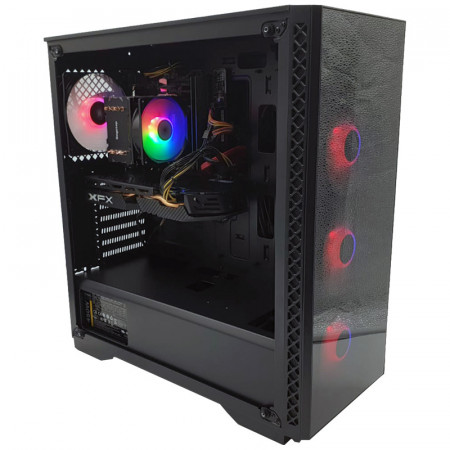 Calculator Gaming Matrexx 55, Intel Core i5 9400F 2.9GHz, MSI B360M Pro VD, 16GB DDR4, SSD 250GB, 1TB, XFX RX 580 4GB DDR5 256-bit, DVI, HDMI, 450W