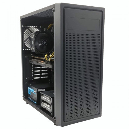 Calculator Gaming E-SHIELD V2, Intel Core i5 6500 3.2GHz, MSI H110M-S03, 16GB DDR4, SSD 256GB, 1TB, XFX R9 390X 8GB DDR5, 700W