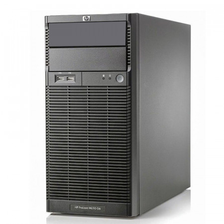 Calculator HP Proliant ML110 G6, Intel Core i3 550 3.2GHz, 4GB DDR3 ECC, ATI Radeon HD 8490 1GB DDR3 64-bit, DVI, DisplayPort, 250GB, Placa sunet USB, Adaptor DVI-VGA