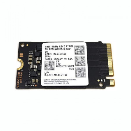 SSD Samsung PM991 256GB, PCI Express 3.0 x4 NVMe M.2 2242, MZ-ALQ2560