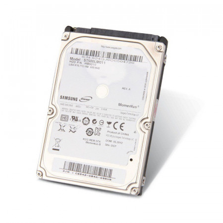 Hard Disk 500GB Laptop Samsung Momentus ST500LM011, SATA II, 5400 rpm, Buffer 8MB