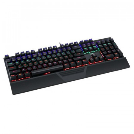 Tastatura Gaming T-DAGGER Destroyer Mecanica, Taste fara conflict, Iluminare LED RGB, Taste durabile (double shot inject)