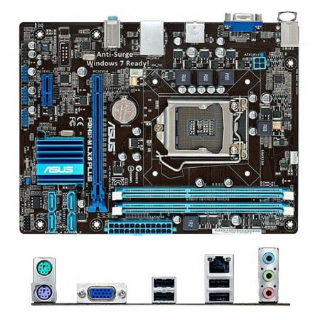 Calculator Gaming Shield, Intel Core i3 3240 3.4GHz, P8H61-M LX3, 8GB DDR3, 320GB, ATI R7 250 2GB DDR3 128-bit, 500W