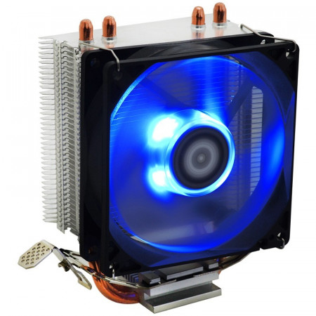 Cooler CPU ID-Cooling SE-902X Blue LED, Ventilator 92mm, Heatpipe-uri Cupru
