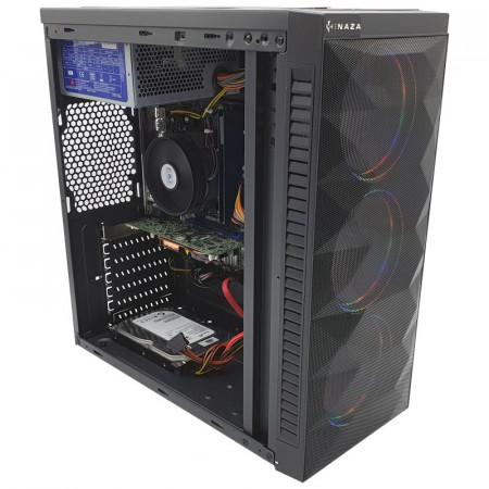 Calculator Gaming Stealth, Intel Core i5 4430 3GHz, MSI H81M-P33, 8GB DDR3, 500GB, ATI R7 250 2GB DDR3 128-bit, 500W