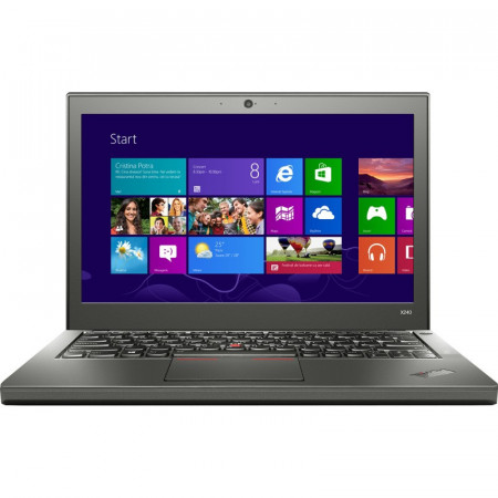 Laptop Lenovo 12.5'' ThinkPad X240, Intel Core I5-4210U 1.7GHz, 8GB DDR3, SSD 120GB, 1366x768
