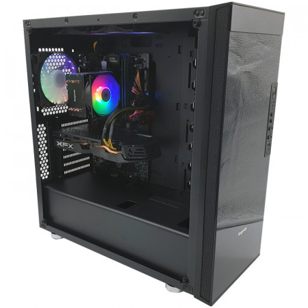 Calculator Gaming SG-K8, Intel i5 6500 3.2GHz, GA-H110-D3A, 16GB DDR4, SSD 120GB, 1TB, XFX RX 580 4GB DDR5 256-bit, DVI, HDMI, 500W
