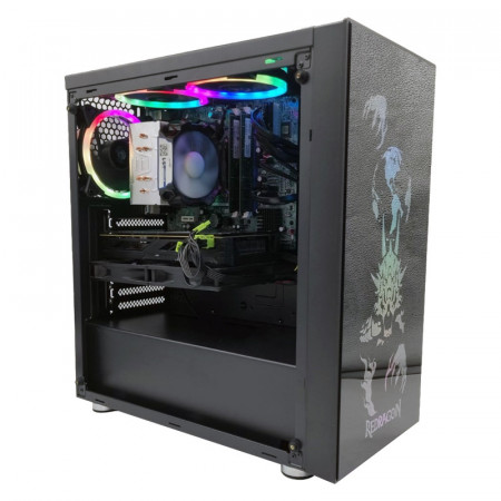 Calculator Gaming SteelJaw, Intel Core i7 3770 3.4GHz, Acer H61H2-AD, 16GB DDR3, SSD 480GB, 500GB, Sapphire R9 380x Nitro 4GB DDR5 256-bit, HDMI, 800W