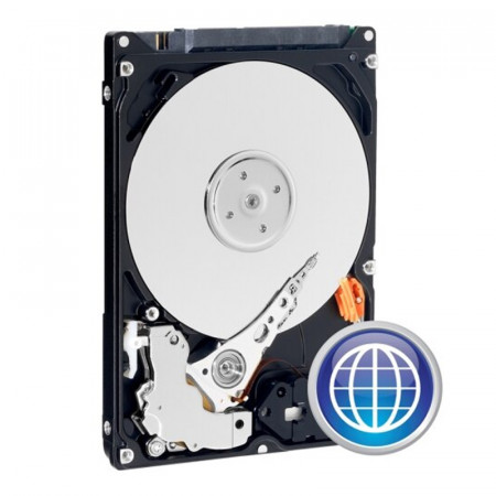 Hard Disk Laptop 640GB WD Scorpio Blue WD6400BPVT, 5400rpm, 8 MB, SATA II