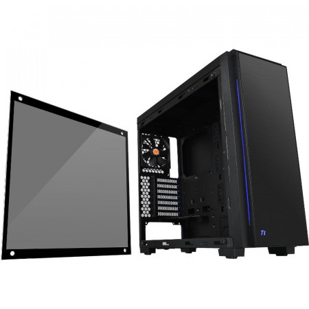 Carcasa Gaming Thermaltake Versa C23 Tempered Glass RGB Edition, USB 3.0, Panou transparent, MiddleTower, Vent. 120mm