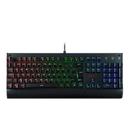 Tastatura Gaming Redragon Kala Mecanica Red Switch, Iluminare LED RGB, 12 taste multimedia, switch-uri outemu red