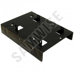 Adaptor Inter-Tech HDD sau SSD 3.5 inch la 2 x 2.5 inch, BLACK AC-2HDD