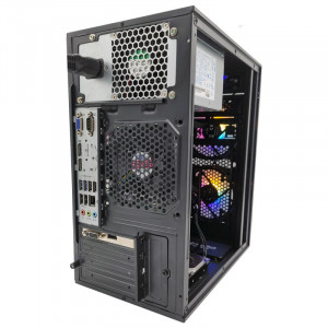 Calculator Gaming Aeroo 107 V2, Intel Core i5 4460 3.2GHz, Lenovo IS8XM, 8GB DDR3, SSD 128GB, 250GB, ATI R5 340X 2GB DDR3, DVI, 280W