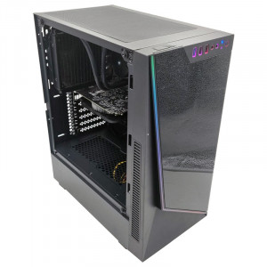 Calculator Gaming Argus E3, Intel Core i5-7400 3GHz, ASUS H110M-D, 16GB DDR4, SSD 256GB, 1TB, Radeon RX 550 EVO 4GB GDDR5 128-bit, 450W