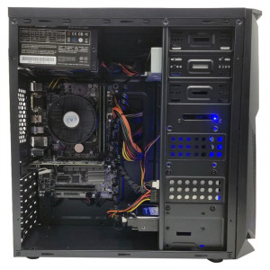 Calculator Gaming B49, Intel Core i3 4370 3.8GHz, GA-B85M-HD3, 8GB DDR3, SSD 128GB, 160GB, Sapphire HD5450 1GB DDR3, DVI, HDMI, 300W, DVD-RW