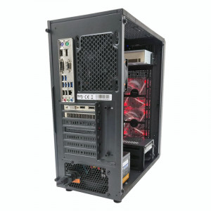 Calculator Gaming E-Shield, Intel Core i5 6500 3.2GHz, Asus Q170M-C, 16GB DDR4, SSD 256GB, 2TB, Biostar RX 550 4GB DDR5 128-bit, DVI, HDMI, 500W