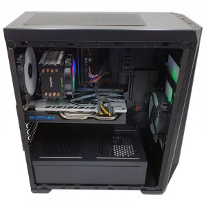 Calculator Gaming Halo 8, Intel Core i5 4590 3.3GHz, MSI H81M-P33, 16GB DDR3, SSD 240GB, 3TB, Sapphire RX 580 NITRO+ 4GB GDDR5 256-bit, DVI, HDMI, 500W