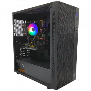 Calculator Gaming Matrexx RGB, Intel Core i5 4460 3.2GHz, Asus H81M-P-SI, 8GB DDR3, SSD 120GB, 500GB, Sapphire R9 380 NITRO 2GB DDR5 256-bit, 500W