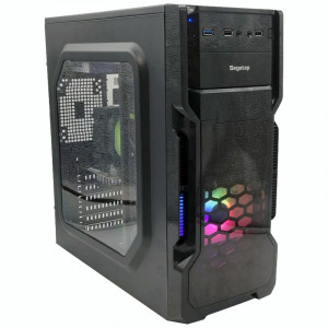 Calculator Gaming Ryzen V1, AMD Ryzen 5 2400G 3.6GHz, GA-A320M-H, 16GB DDR4, SSD 256GB, HDD 1TB, RX 550 2GB DDR5