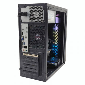 Calculator Gaming Shield 3, Intel Core i3 4160 3.6GHz, Lenovo IH81M, 8GB DDR3, SSD 120GB, 500GB, ATI HD 5670 1GB DDR5 128-bit, DVI, HDMI, 300W