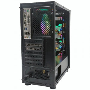 Calculator Gaming Starfire Plus, Intel i5 7400 3GHz, GA-H110-D3A, 16GB DDR4, SSD 256GB, 1TB, XFX RX 580 4GB DDR5 256-bit, DVI, HDMI, 450W