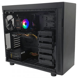 Calculator Gaming Suppresor F51, Intel Core i5 9400F 2.9GHz, MSI B360M Pro VD, 16GB DDR4, SSD 250GB, 1TB, XFX RX 580 4GB DDR5 256-bit, DVI, HDMI, 450W