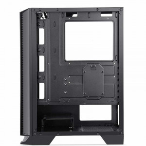 Carcasa Gaming Segotep Synrad 1 Black, USB 3.0, Panou Transparent