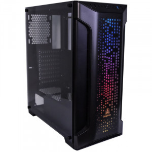 Carcasa Gaming Segotep Zack, USB 3.0, Panou Transparent, Iluminare LED RGB