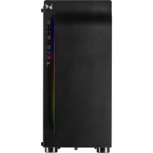 Carcasa Inter-Tech A-3411 Creek, MiddleTower, USB 3.0, Panou transparent