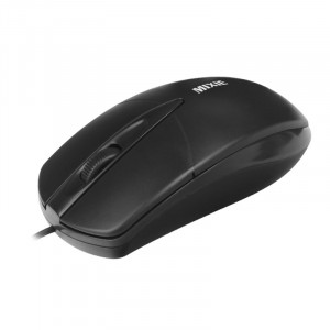 Kit tastatura + mouse Mixie X70, Negru, Design ergonomic