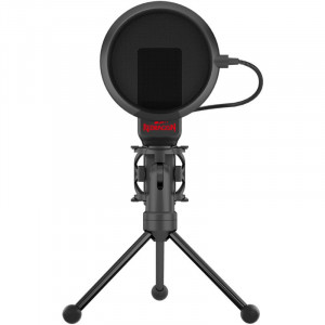 Microfon Redragon Seyfert cu stand, Condenser
