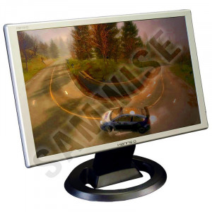 Monitor LCD 19" Hanns.G HW191D, Grad A, 1440x900, DVI, VGA, 5ms, Cabluri incluse
