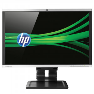 Monitor LED 24" HP Compaq LA2405X, 1920x1200, 5ms, DVI, VGA, Cabluri Incluse