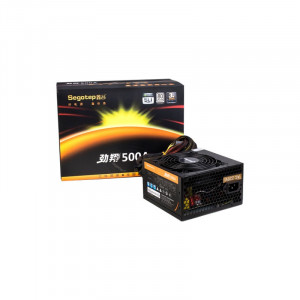 Sursa Segotep SG-500AE 500W, 6x SATA, 3x Molex, 2x 6+2 pin, Eficienta 80%, PFC activ