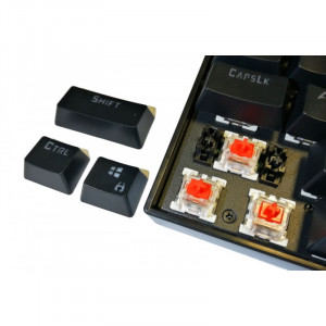 Tastatura Gaming Redragon Kala Mecanica Red Switch, Iluminare LED RGB, 12 taste multimedia, switch-uri outemu red