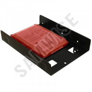 Adaptor Inter-Tech HDD sau SSD 3.5 inch la 2 x 2.5 inch, BLACK AC-2HDD