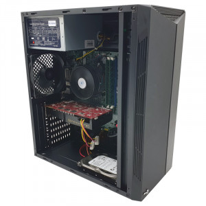 Calculator Gaming Aerocool Split, Intel Core i3 4360 3.7GHz, Acer H81H3-AM, 8GB DDR3, 500GB, Gainward GTS 450 1GB GDDR5 128-bit, DVI, HDMI, 500W
