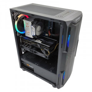 Calculator Gaming Aquarius Mesh, Intel Core i7 3770 3.4GHz, GA-H61M-DS2, 16GB DDR3, SSD 250GB, 500GB, Sapphire R9 380x Nitro 4GB DDR5 256-bit, HDMI, 650W