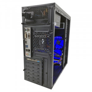 Calculator Gaming B49, Intel Core i3 4370 3.8GHz, GA-B85M-HD3, 8GB DDR3, SSD 128GB, 160GB, Sapphire HD5450 1GB DDR3, DVI, HDMI, 300W, DVD-RW